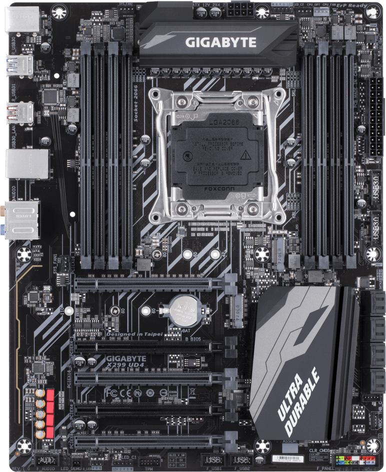 Gigabyte X299 UD4 - Motherboard Specifications On MotherboardDB